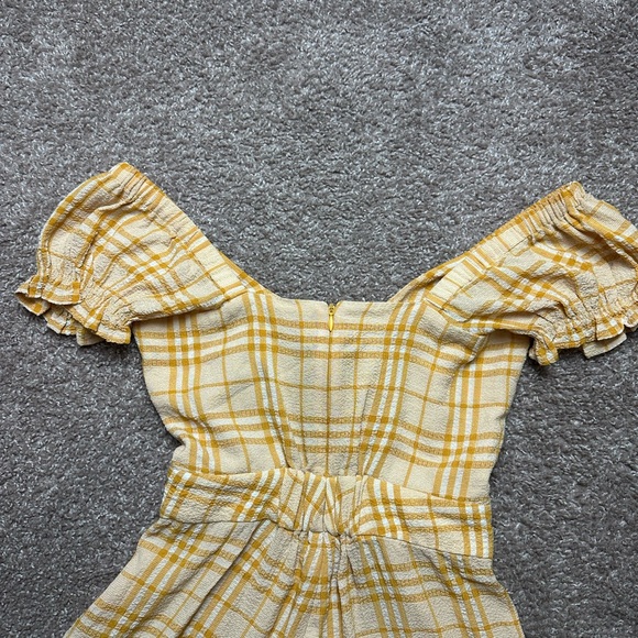 REVOLVE Capulet Flynn Tie Front Plaid Romper Size Xs - Picture 7 of 7